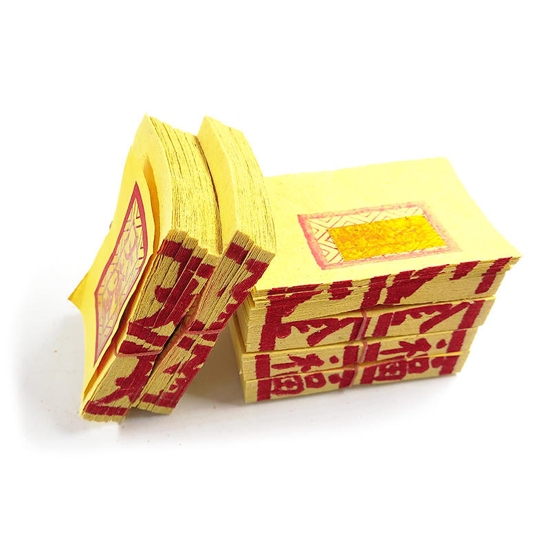 【金紙】台灣製 連仔紙 環保大箔(1支) 大福金 四方金